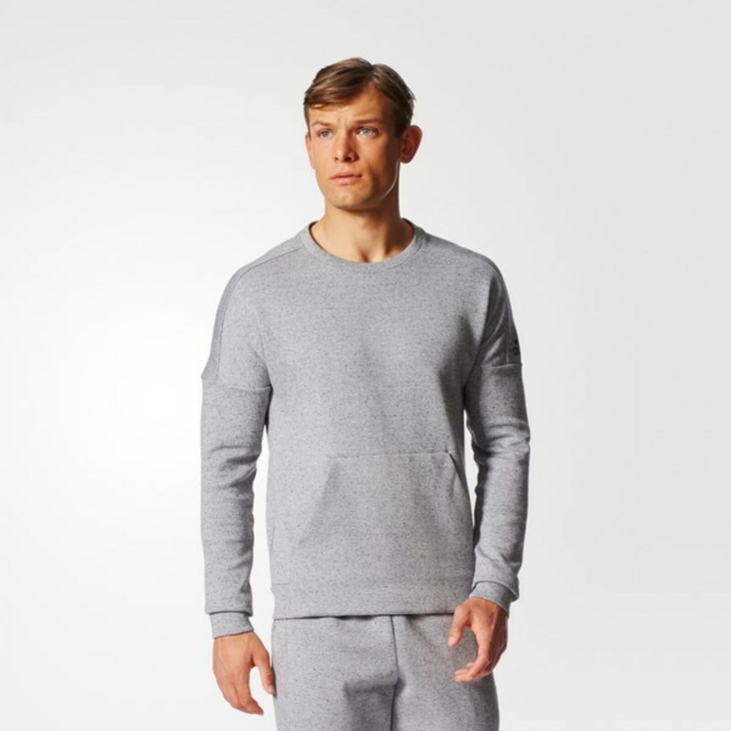 Adidas Férfi Pulóver ID STADIUM CREW CF2404 - XXL