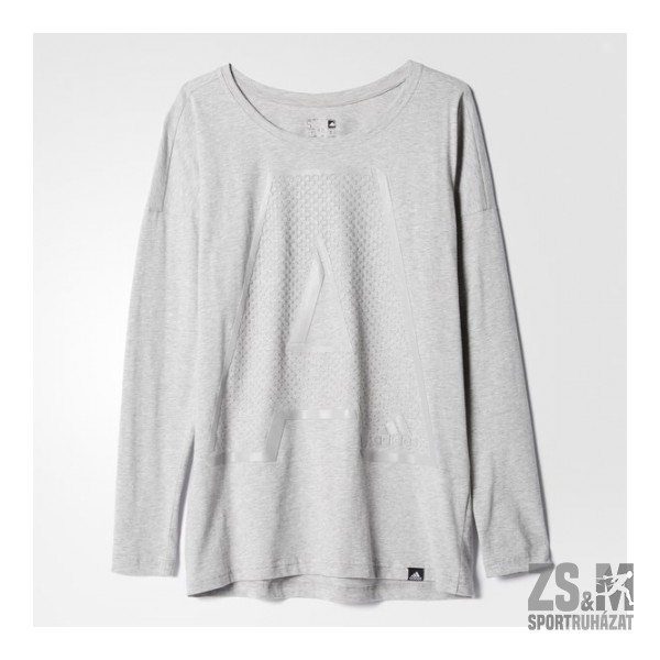 Adidas Női Pulóver A-LETTER LS AY5013 - S