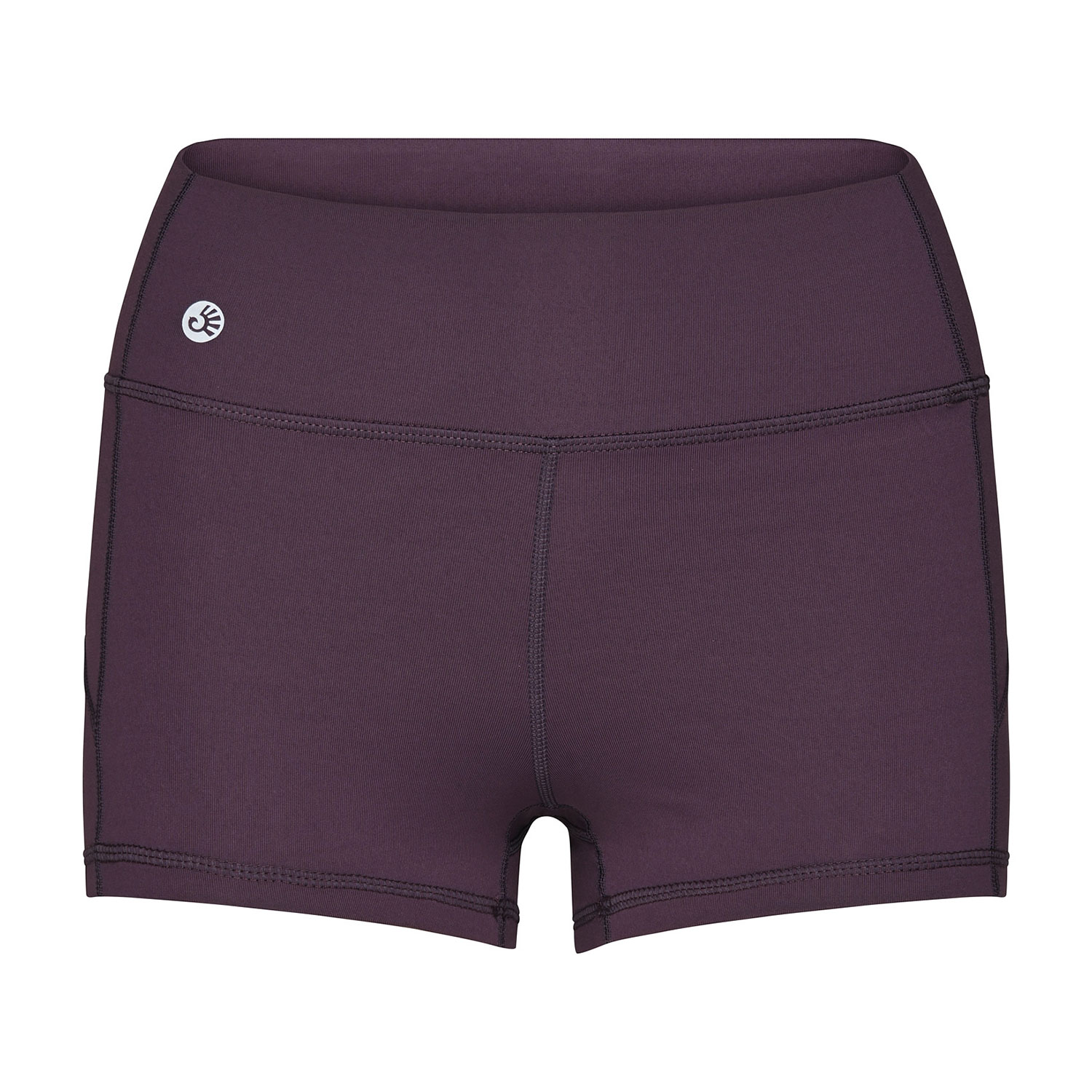 Bodhi Niyama Essentials Shortie Leggings extra rövid jóga és fitnesz nadrág lila Méret: L