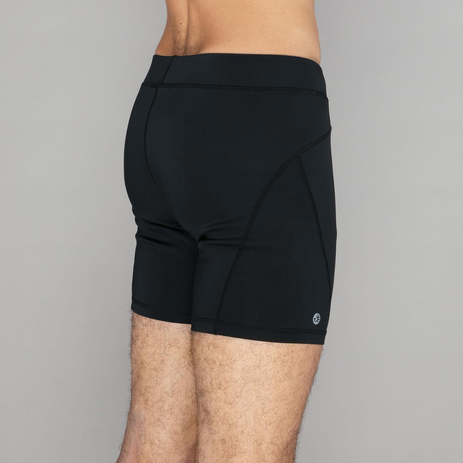 Niyama Essentials Bikram Mens Yoga férfi rövidnadrág, fekete Méret: L